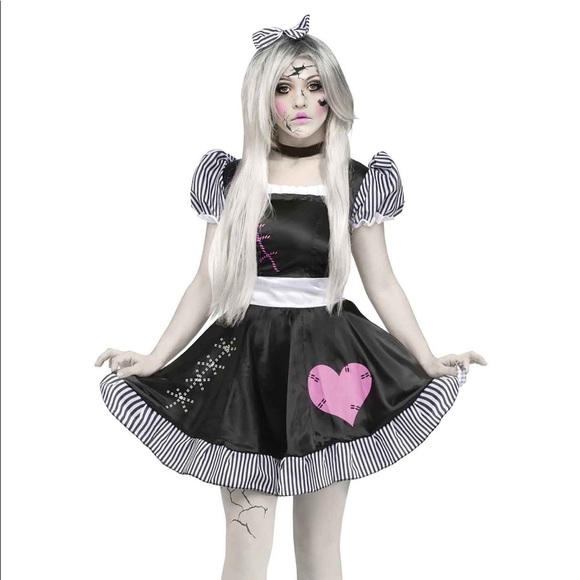 Fun World Broken Doll Costume - Picture 1 of 10